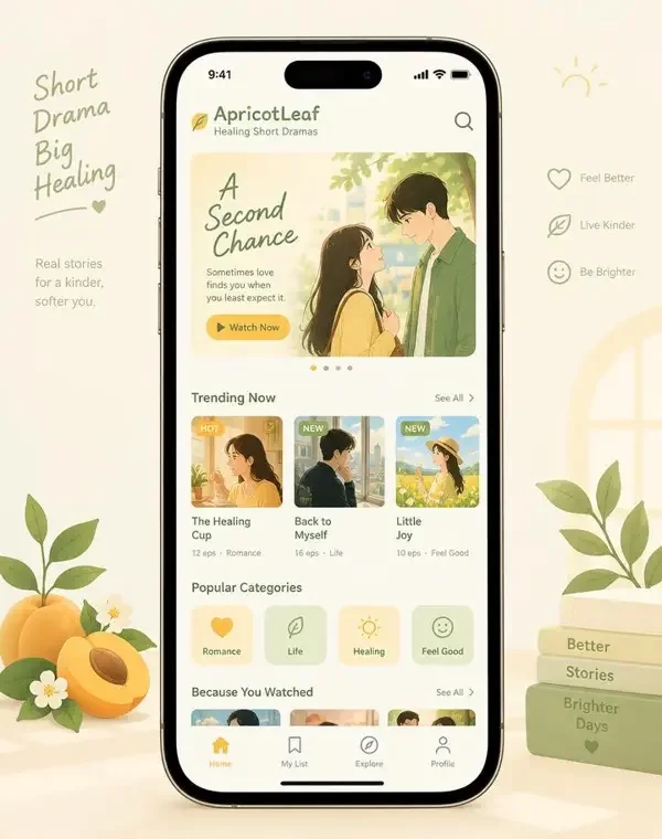 PP短剧 APP 界面预览